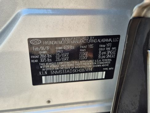 Used 2019 Hyundai Santa Fe SEL FWD image 32