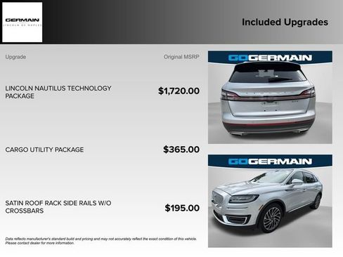 Used 2019 Lincoln Nautilus Reserve FWD image 19