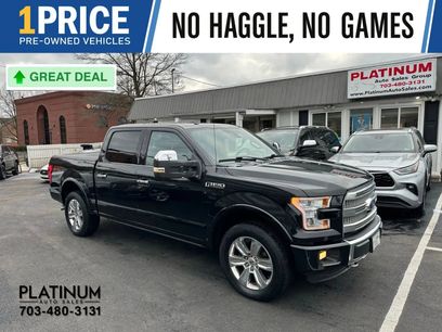 Used 2015 Ford F150 Platinum w/ Equipment Group 701A Luxury