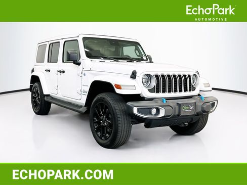Used 2024 Jeep Wrangler Unlimited Sahara w/ Safety Group AWD/4WD image 1