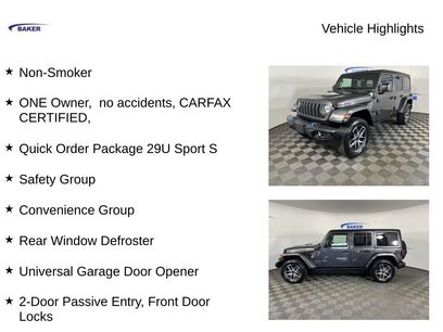 Used 2024 Jeep Wrangler Unlimited w/ Convenience Group