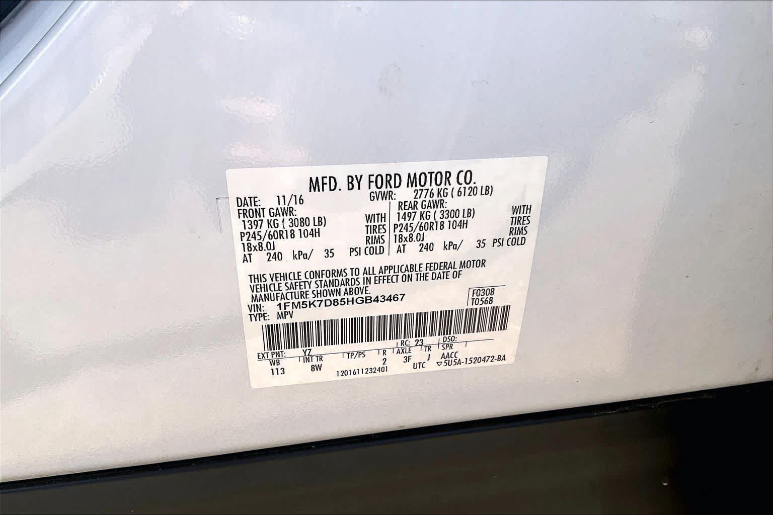 Used 2017 Ford Explorer XLT FWD image 31