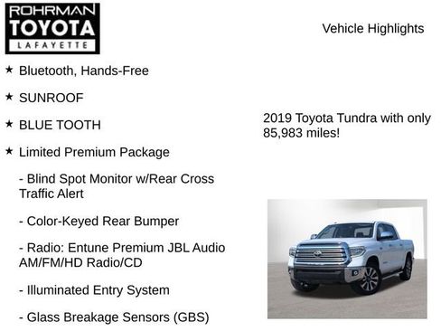 Used 2019 Toyota Tundra Limited image 7