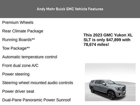 Used 2023 GMC Yukon XL SLT AWD/4WD image 12