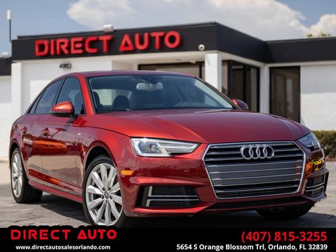 Used 2018 Audi A4 2.0T Ultra Premium w/ Convenience Package FWD image 1