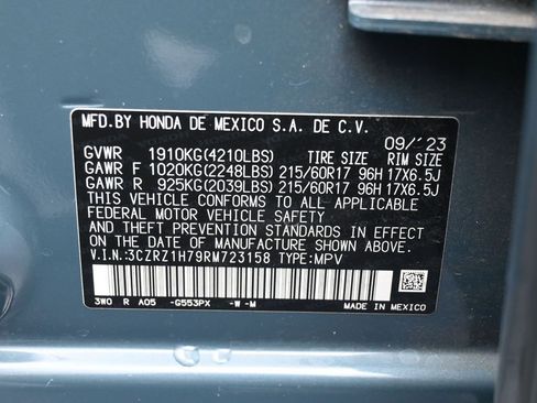 Used 2024 Honda HR-V EX-L image 30