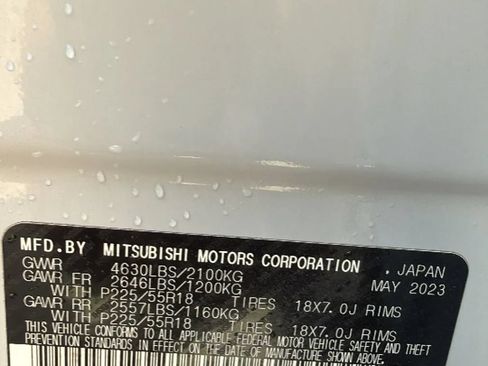 Used 2024 Mitsubishi Eclipse Cross LE AWD/4WD image 32