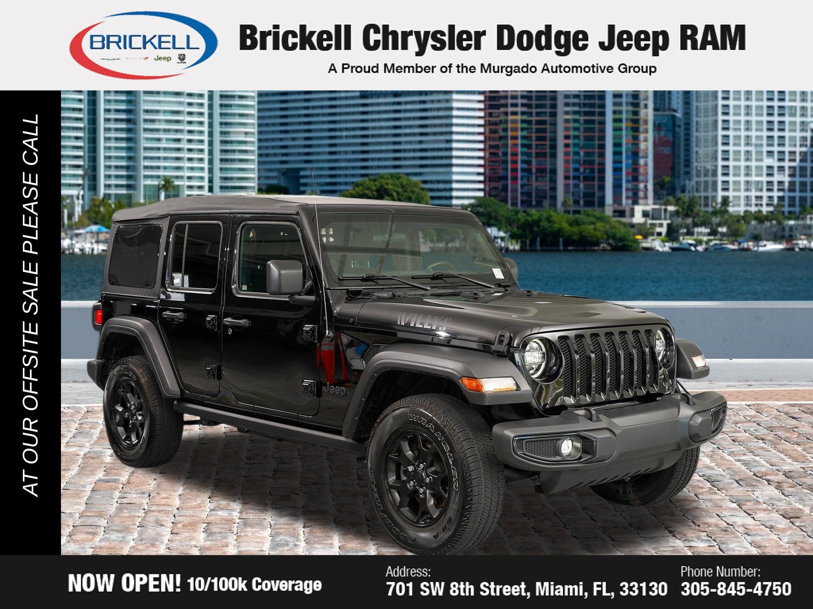 Used 2022 Jeep Wrangler Unlimited Sport AWD/4WD image 2