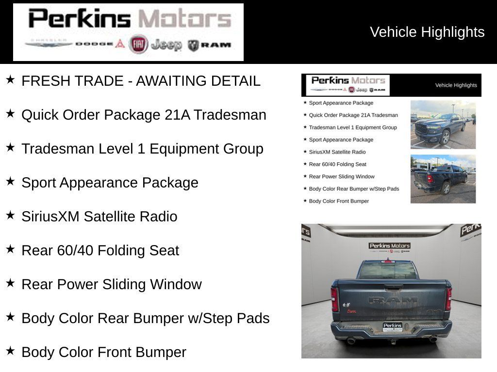 Used 2025 RAM 1500 Tradesman AWD/4WD image 7