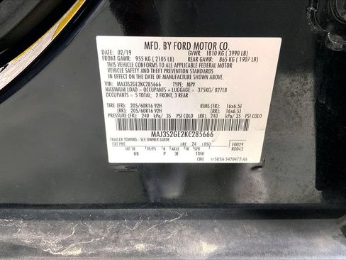 Used 2019 Ford EcoSport SE FWD image 8