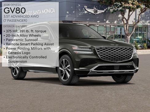 New 2026 Genesis GV80 3.5T Advanced AWD/4WD image 10