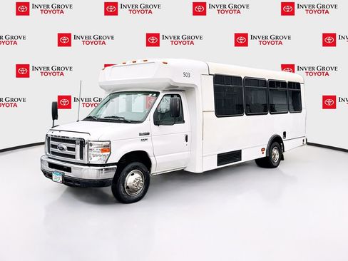 Used 2017 Ford E-450 and Econoline 450 Super Duty w/ Shuttle Bus Prep Package image 3