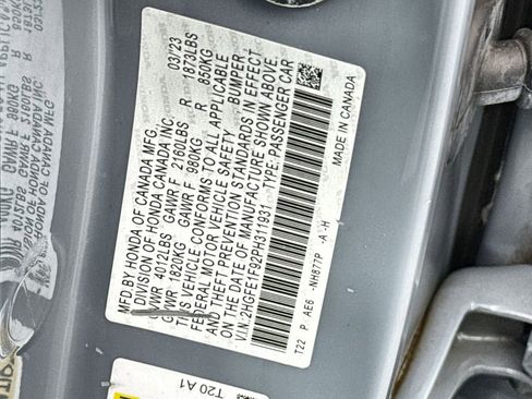 Used 2023 Honda Civic Touring image 28