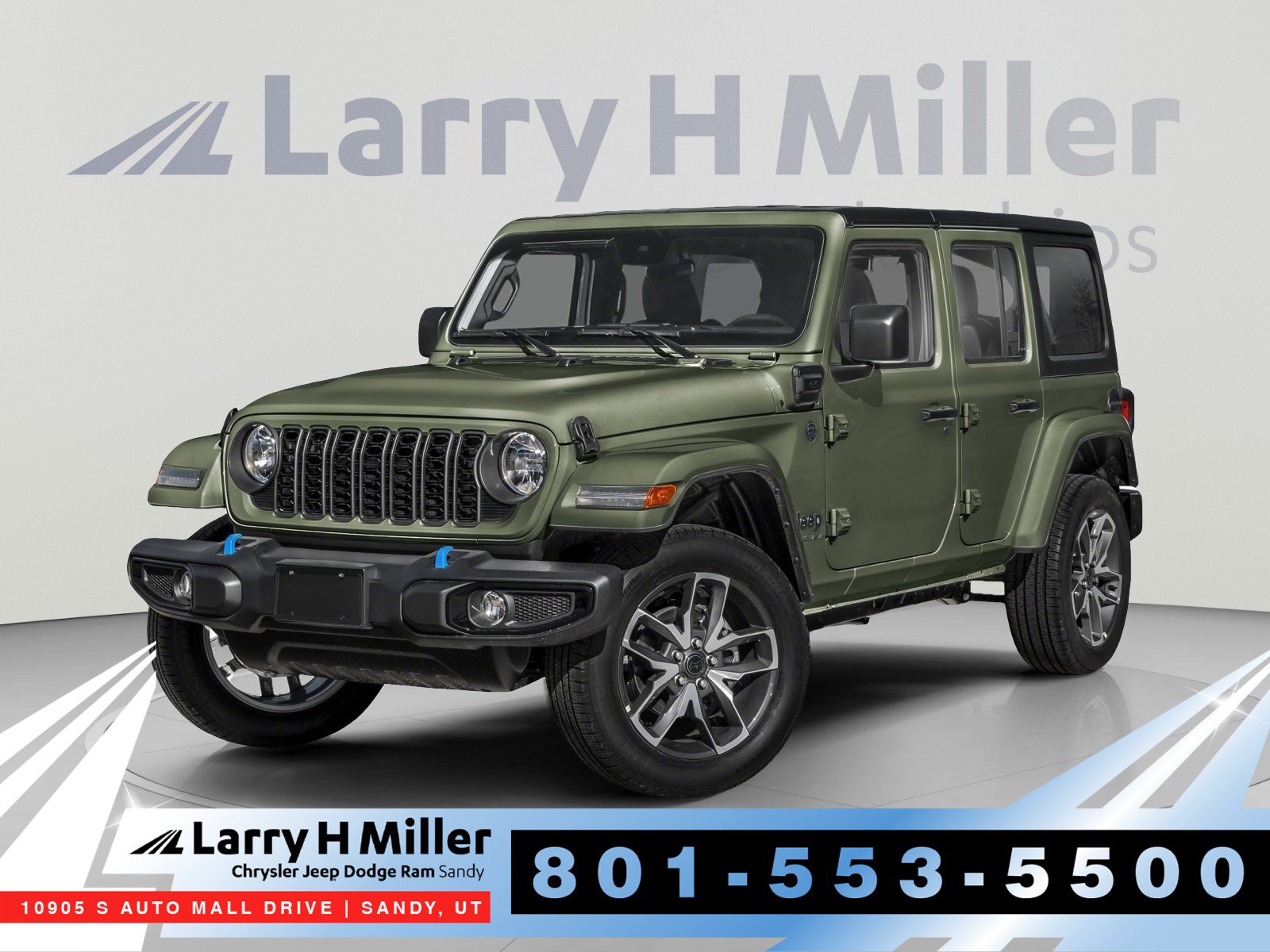 Used 2024 Jeep Wrangler Unlimited Rubicon 4xe w/ Technology Group AWD/4WD image 1