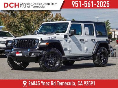 Certified 2024 Jeep Wrangler Willys