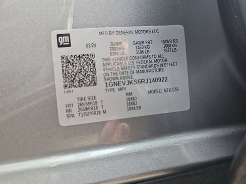 Used 2024 Chevrolet Traverse Z71 AWD/4WD image 36