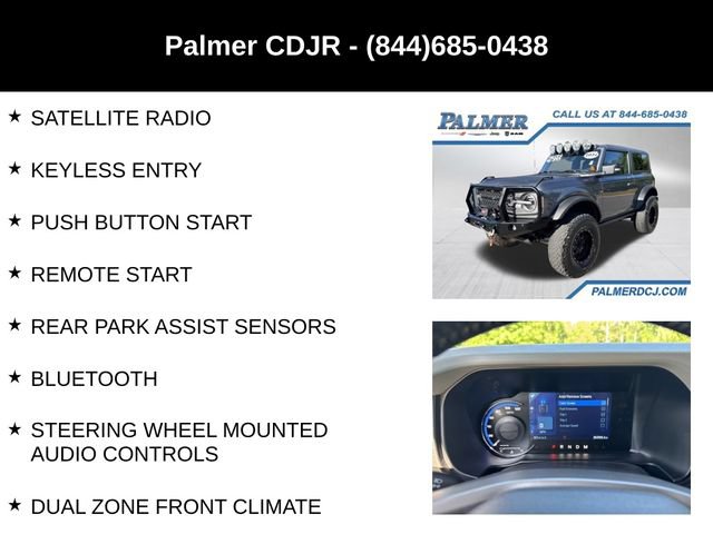 Used 2022 Ford Bronco Badlands w/ Sasquatch Package AWD/4WD image 12
