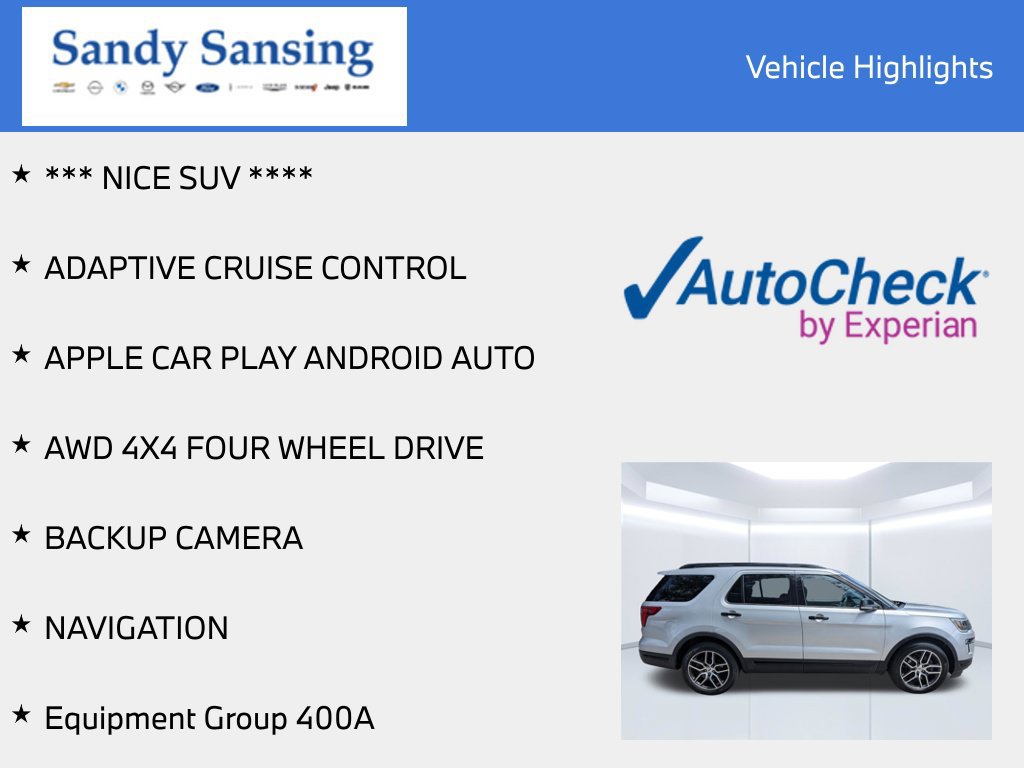 Used 2019 Ford Explorer Sport AWD/4WD image 7