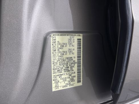 Used 2007 Nissan Xterra S w/ Utility Pkg image 11