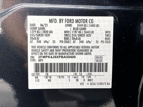 Certified 2023 Ford Edge ST-Line AWD/4WD image 35