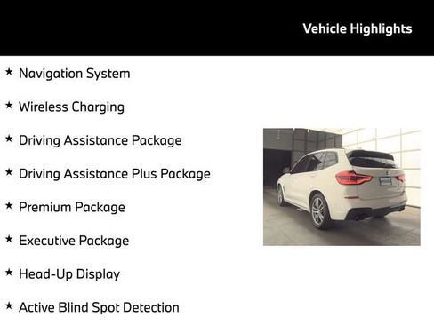 Used 2019 BMW X3 M40i w/ Premium Package AWD/4WD image 5