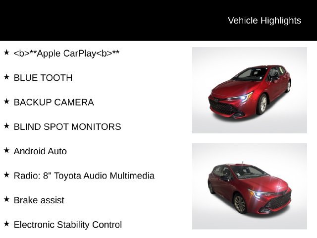 Used 2026 Toyota Corolla SE FWD image 7