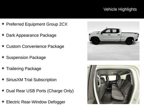 Certified 2025 Chevrolet Silverado 1500 Custom Trail Boss AWD/4WD image 27