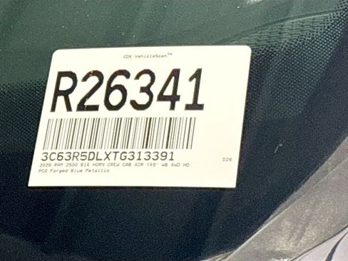 New 2026 RAM 2500 Big Horn AWD/4WD image 25