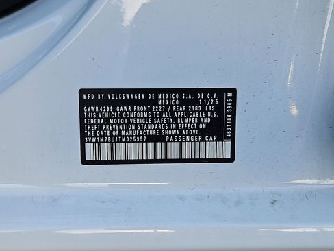 New 2026 Volkswagen Jetta GLI Autobahn FWD image 24