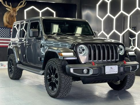 Used 2021 Jeep Wrangler Unlimited Sahara w/ Cold Weather Group image 2