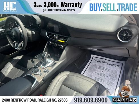 Used 2021 Alfa Romeo Giulia Ti AWD/4WD image 22