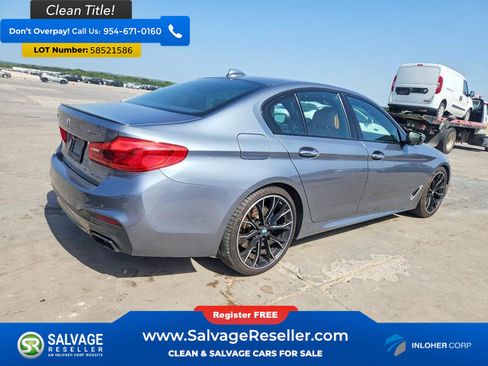 Used 2018 BMW M550i xDrive AWD/4WD image 4