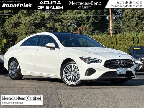 Certified 2025 Mercedes-Benz CLA 250 4MATIC image 1
