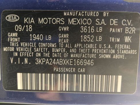 Used 2019 Kia Rio S FWD image 33
