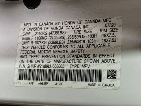 Used 2020 Honda CR-V EX-L image 30