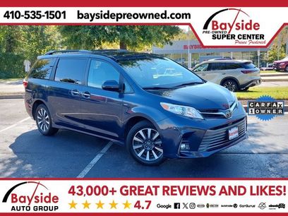 Certified 2019 Toyota Sienna XLE Premium