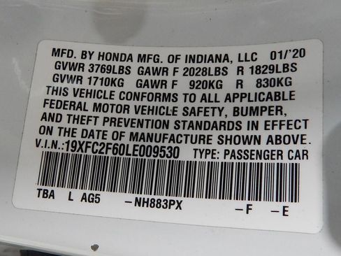 Used 2020 Honda Civic LX image 9