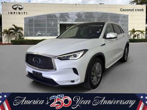 Certified 2023 INFINITI QX50 Luxe AWD/4WD image 3