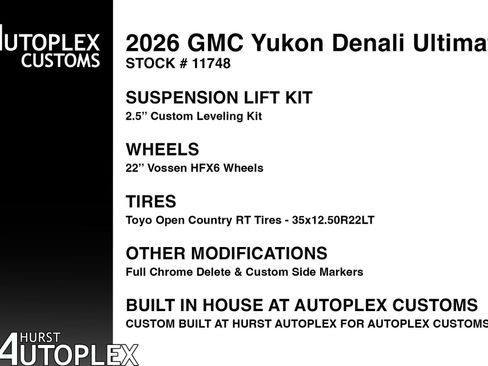 Used 2026 GMC Yukon Denali Ultimate image 2