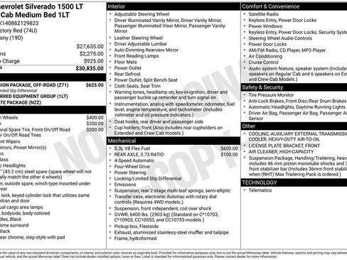 Used 2008 Chevrolet Silverado 1500 LT w/ Suspension Package, Off-Road image 4