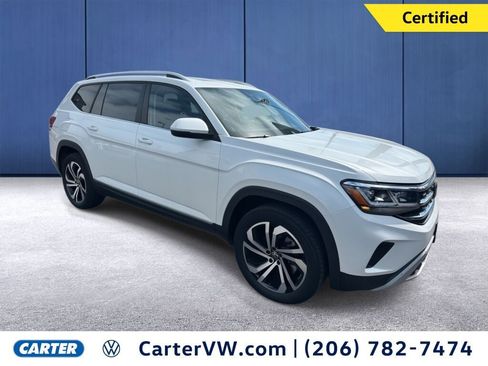 Used 2023 Volkswagen Atlas SEL AWD/4WD image 1