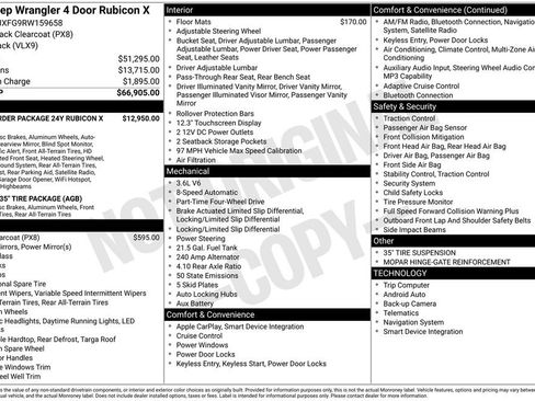 Used 2024 Jeep Wrangler Unlimited Rubicon AWD/4WD image 4