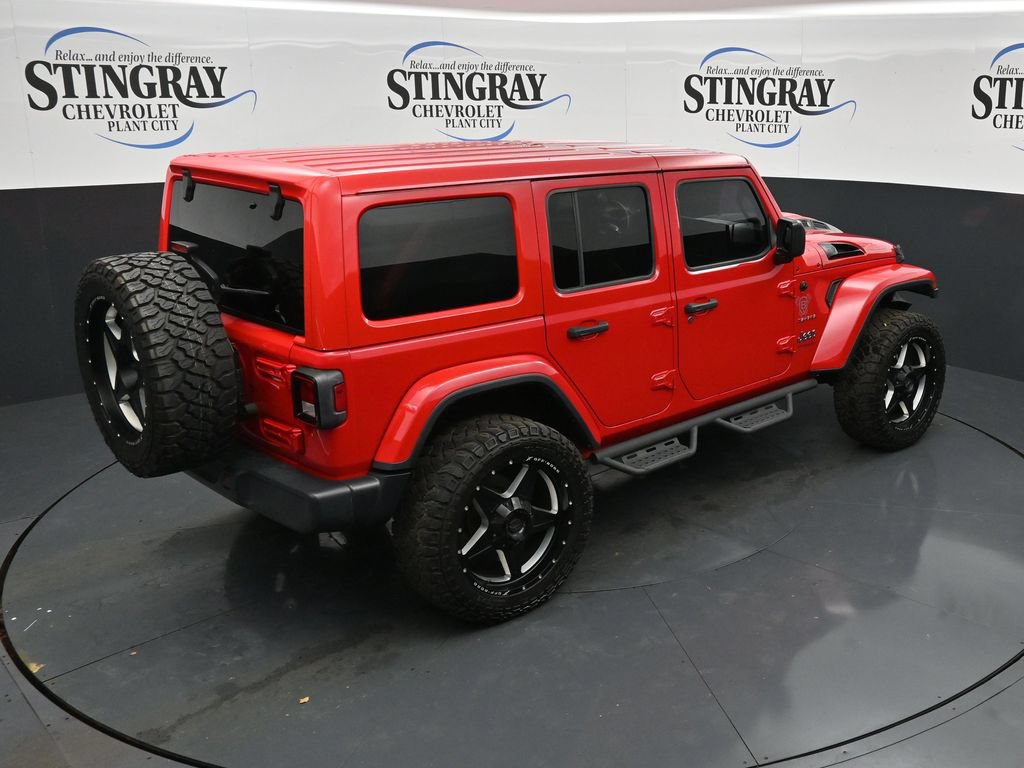 Used 2020 Jeep Wrangler Unlimited Sahara AWD/4WD image 24