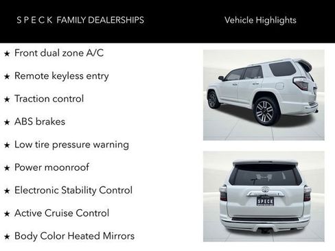 Used 2020 Toyota 4Runner Limited image 15