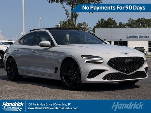 Used 2023 Genesis G70 2.0T w/ Sport Prestige Package RWD image 1