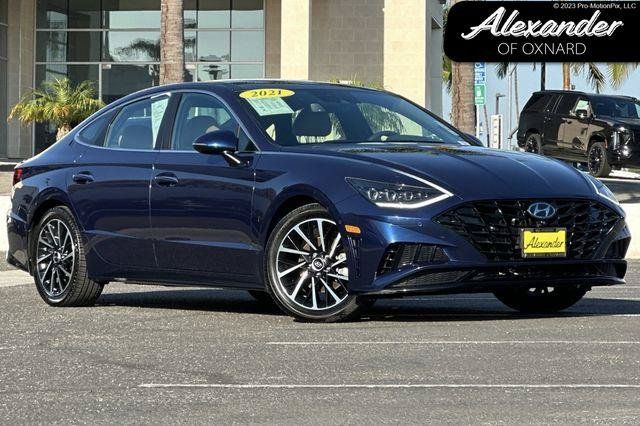 Certified 2021 Hyundai Sonata Limited w/ Cargo Package FWD image 1