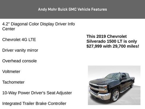 Used 2019 Chevrolet Silverado 1500 LT w/ All Star Edition image 14