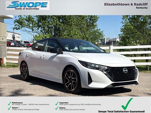 Used 2024 Nissan Sentra SR FWD image 1