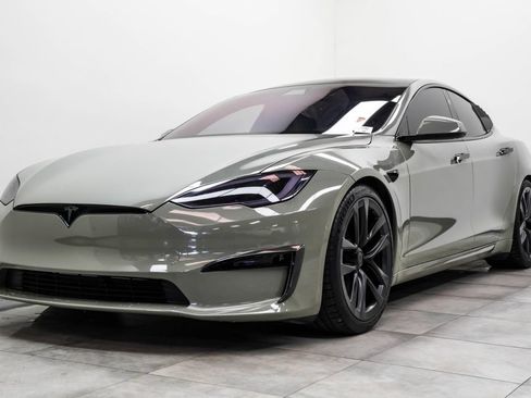 Used 2021 Tesla Model S Plaid AWD/4WD image 7