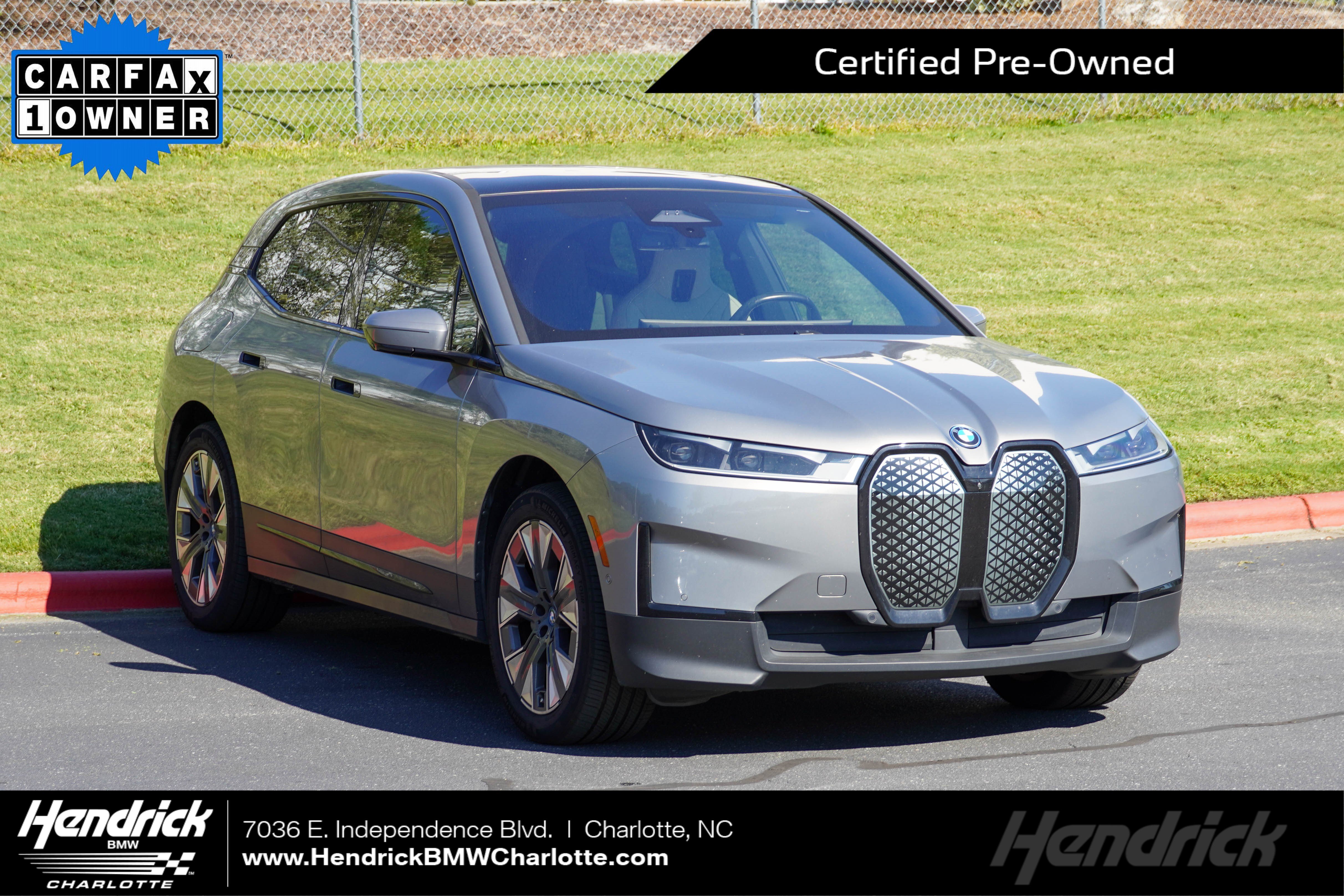 Certified 2024 BMW iX xDrive50 w/ Convenience Package AWD/4WD image 1